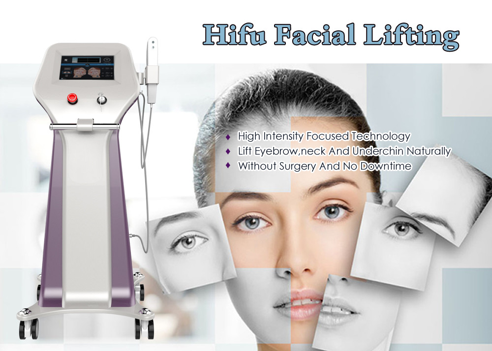 Cheap Wrinkle Removal HIFU Facelift Machine / Hifu Beauty Machine 12 Months Warranty wholesale