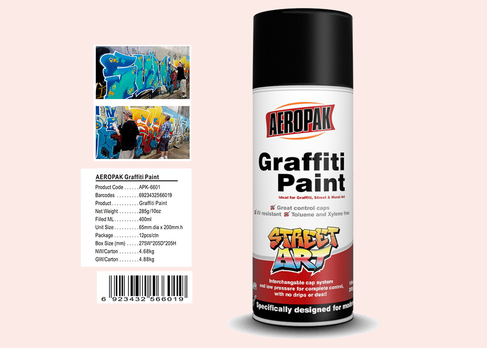 Cheap Plastic White Color Graffiti Spray Paint Fastest Dry Time For Indoor / Outdoor Projects wholesale