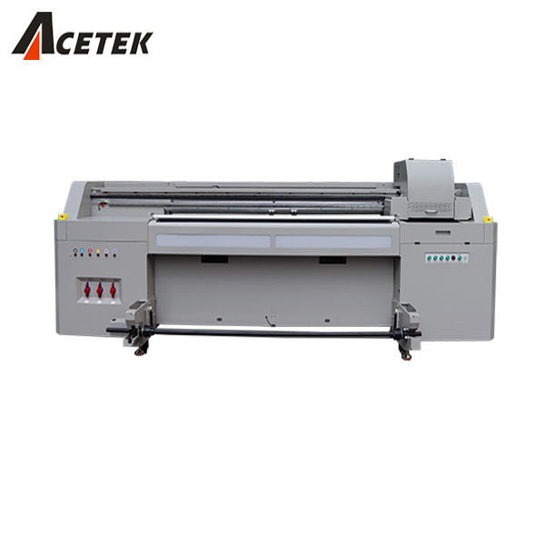 Cheap 2.5m UV Inkjet Flatbed Printer 4 Colors For Rigid And Soft Material wholesale