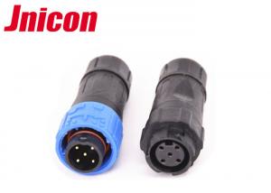 Cheap Jnicon 5 Pin Waterproof Male Female Connector IP67 Push Locking Connection wholesale