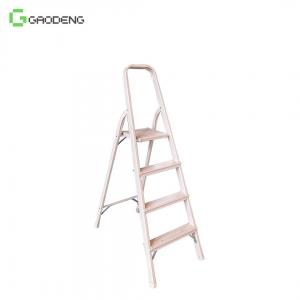 Cheap Max Load 150 KG Aluminum Alloy Ladder Folding 4 Step Using Hight 87 CM wholesale