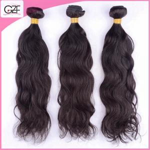 China Good Quality Hair Extensions Natural 1b# Color Peruvian Natural Texture Hair Weave on sale