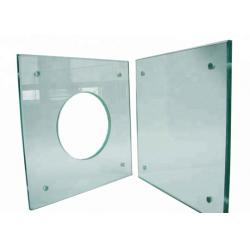 China High Strength Decorative Tempered Glass 2~22mm Thickness With Deep Processing for sale