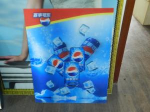 Cheap PS lenticular sheet for making large size 3d poster large format lenticular advertising poster 3d flip printing wholesale