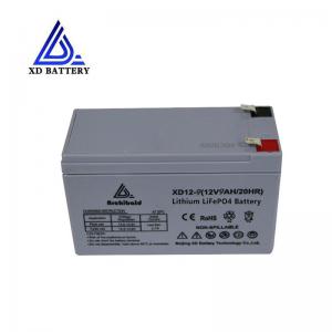China 1.5kg Rechargeable Lifepo4 Battery 12v 9ah For Electric Boat / Solar Energy Storage Systems on sale