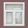 Indoor Frosted Double Glazed Windows With Casement Vinyl Grilles for sale
