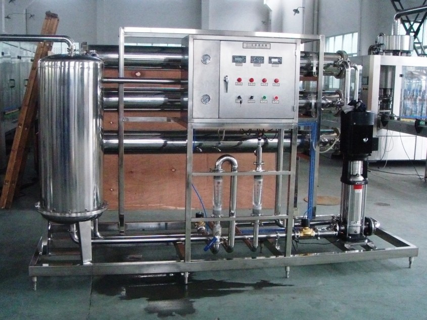 China 2 stage RO Water Treatment Equipments for preparation of water for beverage industry on sale