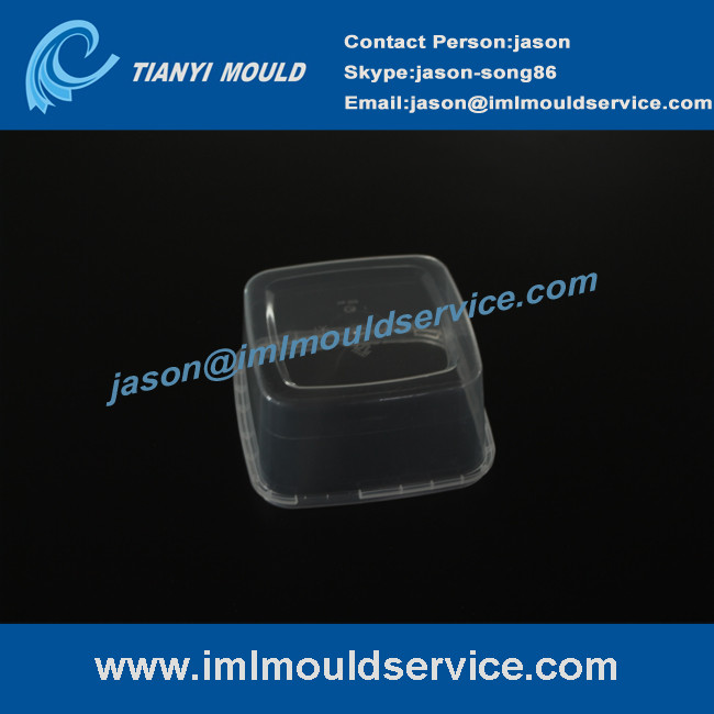 China pp take away food containers mould, rectangular disposable lunch containers mould service on sale
