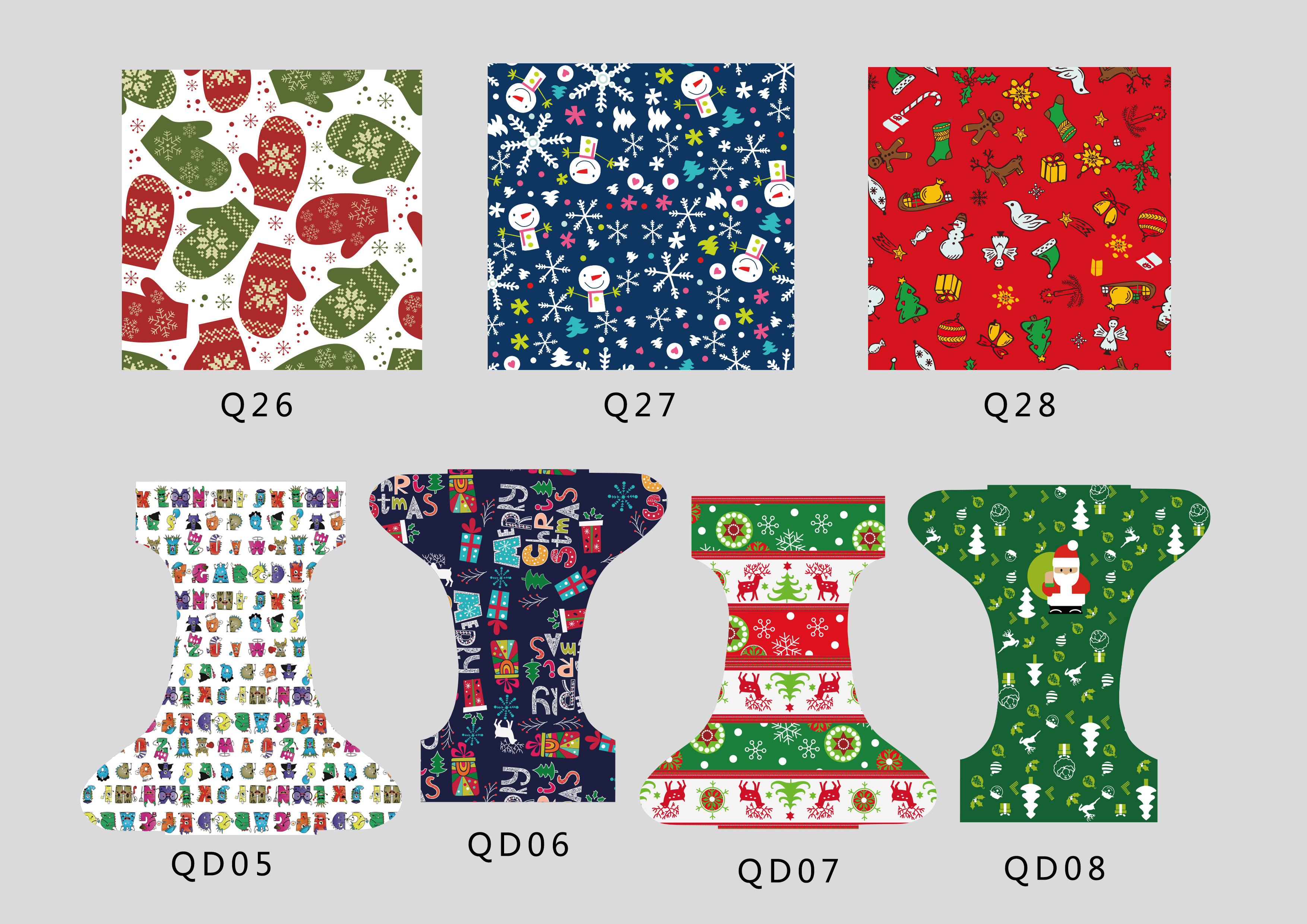 Quality Alva Baby Positioning Digital Printing Christmas Cloth Diapers with Inserts for sale
