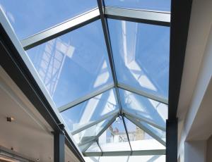Cheap Sun Shade Roof Aluminium Skylight Tempered Glass 6063 T5 1.4-2.0mm wholesale