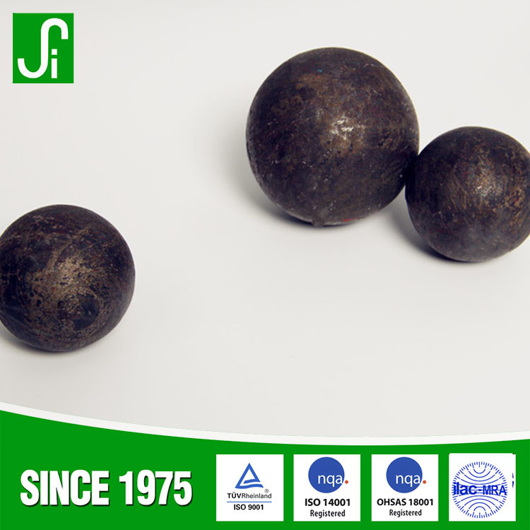 Grinding Media Forged Steel Ball For Ball Mill Machinery , cement plant , power