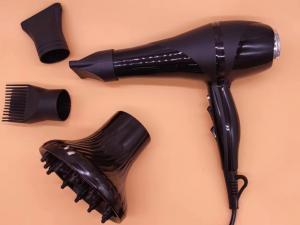 Electric Far Infrared Hair Dryer With Concentrator Diffuser Comb Nozzle