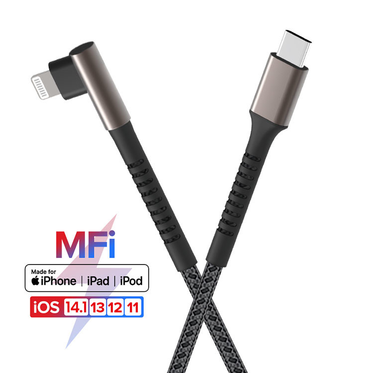 Length 1.2M USB Lightning Charging Cable Data Transfer For iPhone 12 for sale