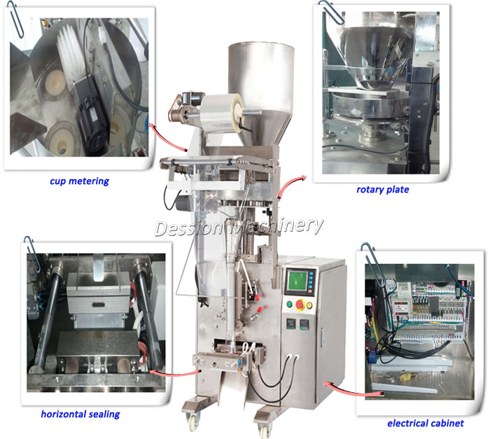 China Silica Gel bagging packing machinery for small business on sale