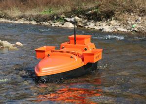 Cheap Orange deliverance bait boat , remote control fishing bait boat DEVC-202 wholesale