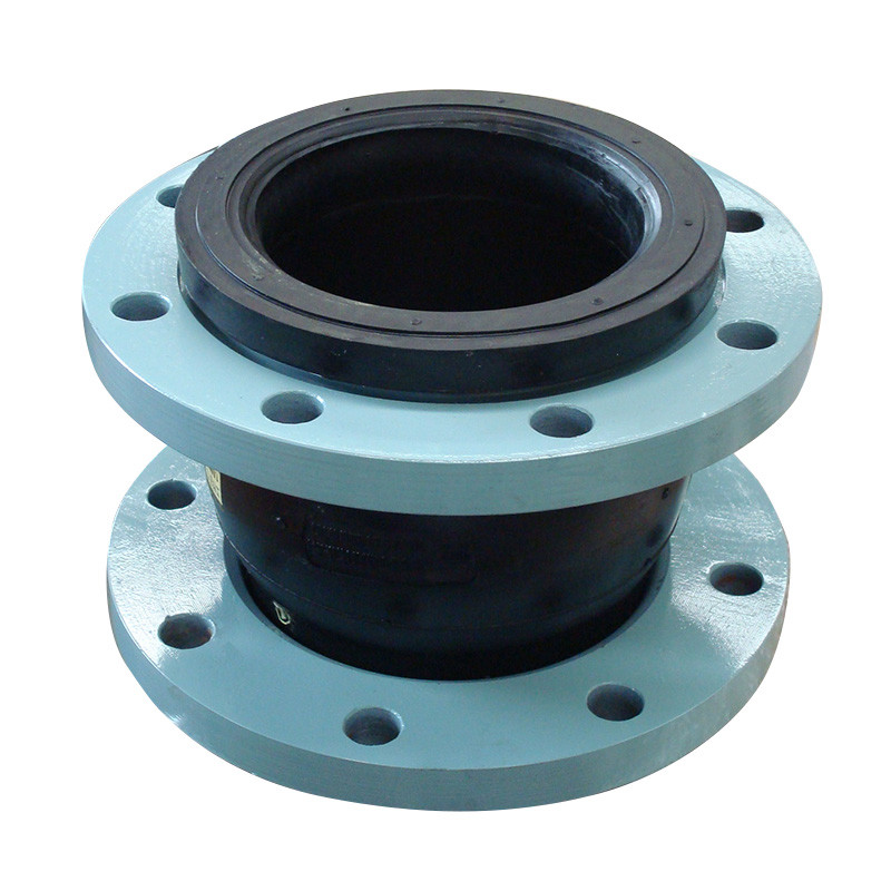 China NBR EPDM Water Pipe Fittings Flanged Rubber Expansion Joint PN10 / PN16 on sale