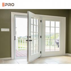China Push Open 1.2mm 6063 Aluminium Hinged Doors For Home for sale
