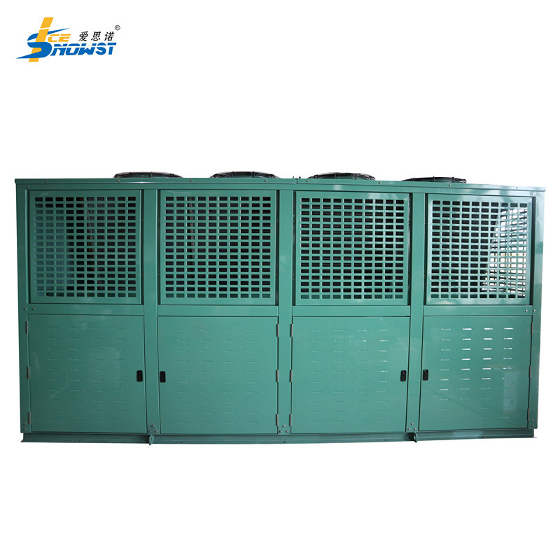 China Icesnow Air Industrial Water Chiller Machine For Aquatic Product Processing Industry on sale