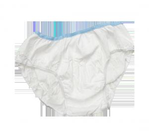 Cheap ODM Super Soft Breathable Cotton OEM Ladies Disposable Underwear For Spa wholesale