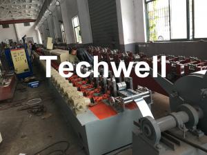 China Polyurethane Foam - Filled Rolling Shutter Roll Forming Machine For Making Door & Window Slats on sale