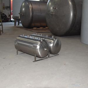 China SUS304 Stainless Steel Storage Tank OEM Water Horizontal Pressure Tank on sale