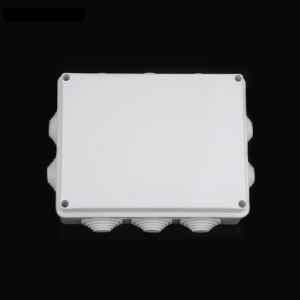 Cheap 200x155x80mm Plastic Enclosure Sealed Knockout Waterproof Junction Box With Stopper wholesale