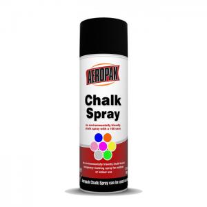 Cheap 122F 200ml Aeropak Washable Chalk Spray Temporary Marking MSDS wholesale
