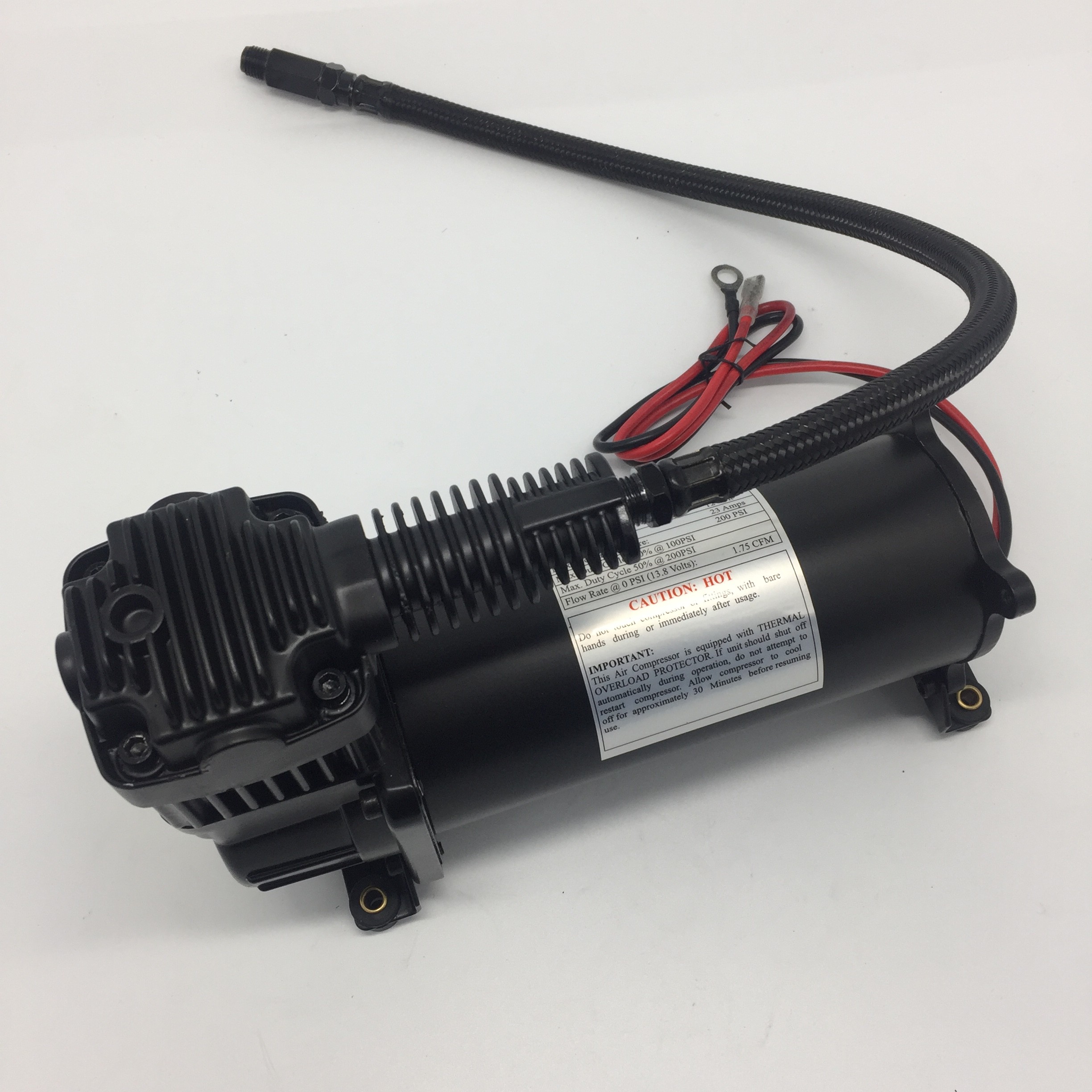 Compact Metal DC12V Air Suspension Pump for Off-road Truck , SUVs