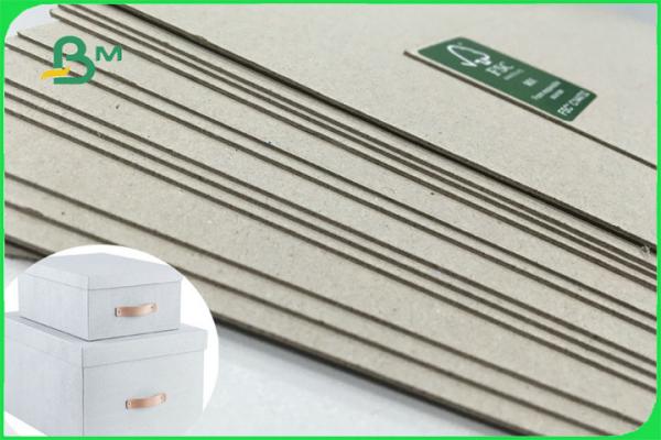 Recycled Good Stiffness Grey / White Archival Cardboard For Gift Box File Cover http://www.kraftpaper-rolls.com/products.html