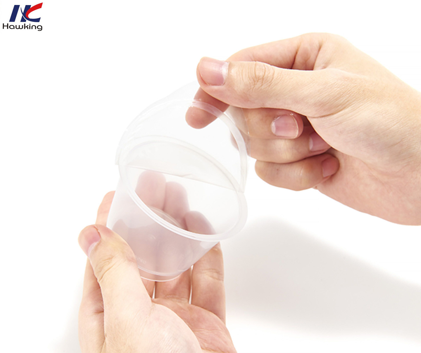 China Food Packaging Lidding Laminate Plastic Film Elly Cup Easy Peel on sale
