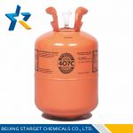 R407c OEM Refrigerant 99.8% Purity R407c blend refrigerant for air conditioning
