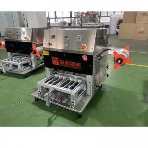 China 1.5KW Lunch Plate Packing Machine MAP Sealing Machine For Fruits on sale