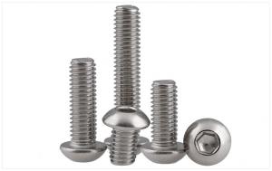 Cheap Stainless Steel Mushroom Head Bolt , Large Head Carriage Bolt No Magnet wholesale