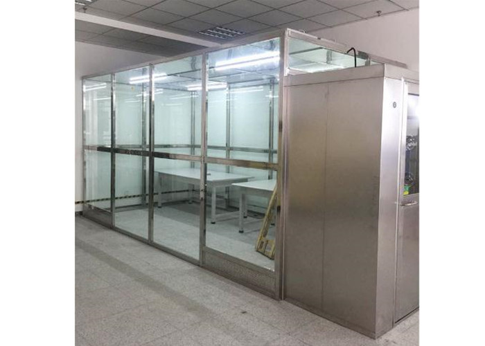 Cheap Pharmacy Modular Fasting Softwall Clean Room Class 100 To Class 100000 SS Square Pipe wholesale