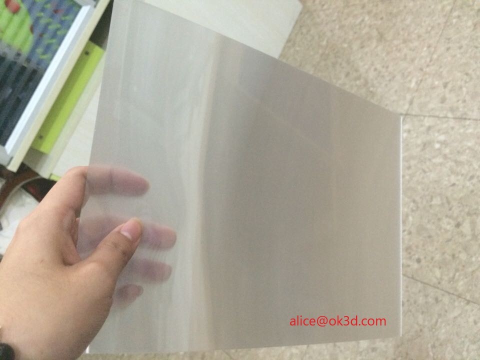 Cheap Widly used 3D lenticular material 75LPI 0.45mm 51x71cm 3D Film for 3d/flip/morph/zoom on UV flatprint and offset printer wholesale