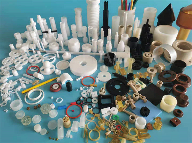 China Plastic Virgin PTFE CNC Machining Parts Compression Moulding For PTFE Product on sale