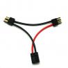 3*60mm High Temperature Silicone Wire 3 Way Splitter Cord 14AWG TRX 2 Male To 1 Female for sale