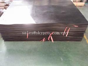 China Black Self Adhesive Commercial Rubber Mats 1mm-50mm Thickness , 1m-2m Width on sale
