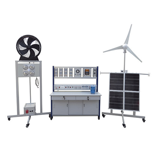 China engineering educational equipment Electrician Trainer HYBRID SOLAR / WIND ENERGY TRAINER on sale