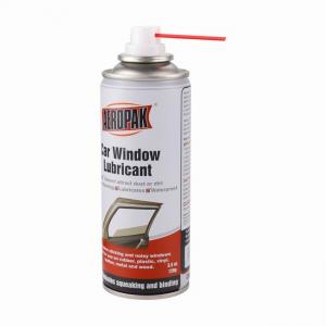 Cheap Tinplate Can Car Window Lubricant Spray 200ml AEROPAK Thermoplastic wholesale