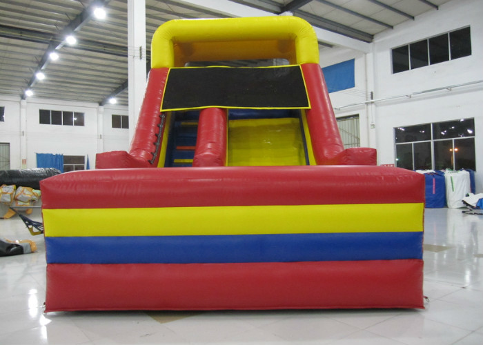 Cheap Outdoor Games Commercial Inflatable Water Slides 0.55mm Pvc Tarpaulin 6 X 3.6m wholesale