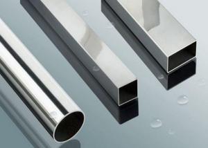 China Anticorrosive Stainless Steel Rectangular Pipe , 430 Hot Rolled Stainless Steel Tube on sale