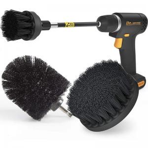 China Cordless Drill Brush Brush Attachment Power Scrubber Set 4 Piece on sale