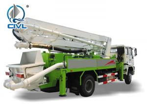 China New Pump Concrete 38m Pump Truck With Mixer Cost Seal With Low Price 38m Concrete Boom Pump on sale