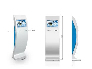 Cheap Large Screen Interactive Information Kiosk , Touch Screen Information Kiosk wholesale