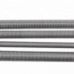 Cheap HDG Rolled Fully Threaded Rod DIN976 M12 Threaded Stainless Steel Bar wholesale