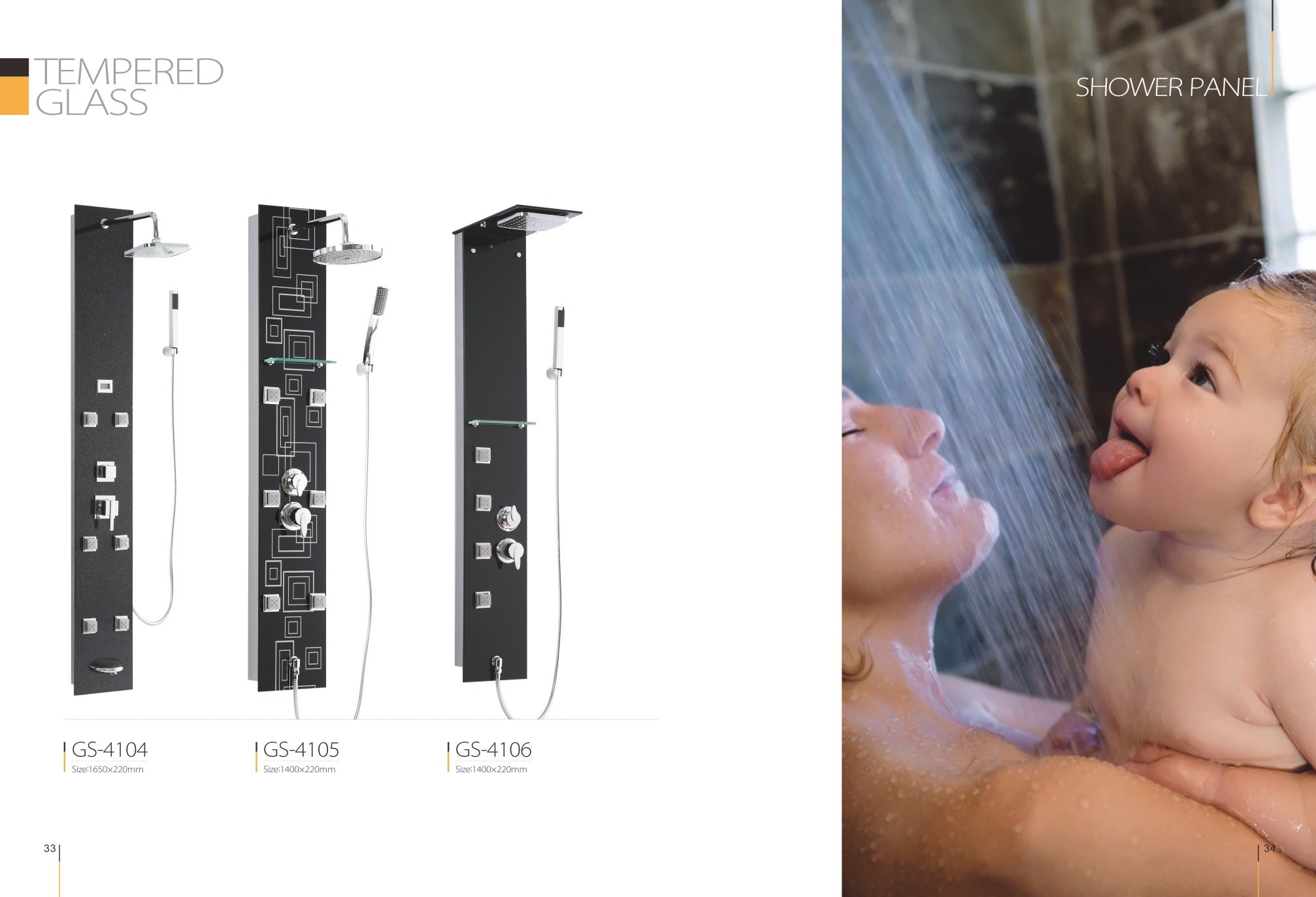 Cheap Convenient Comfort Shower Columns Panels Free Standing KPNGS4105 wholesale