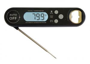 Cheap Auto Rotation Screen Bbq Temperature Thermometer , Digital Food Probe Thermometer wholesale