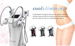 Cheap Double Chin Removal Aesthetic Laser Machine With Four Handles Cryo Therapy wholesale