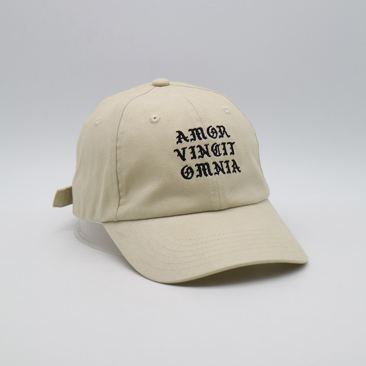Cheap Adjustable Metal Buckle Sun Protection Men Dad Hat Headwear Customized Logo wholesale